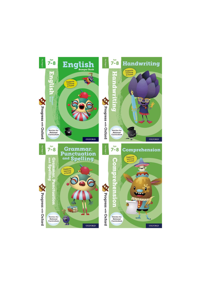 Progress with Oxford Book Set: English: Age 7-8 oup_shop 