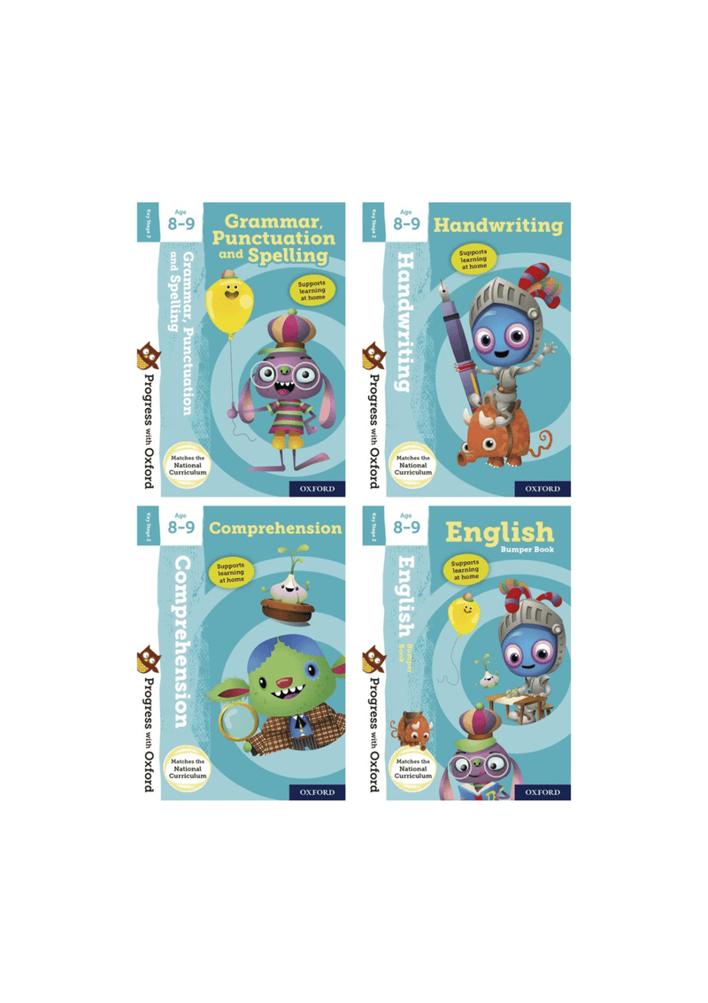 Progress with Oxford Book Set: English: Age 8-9 oup_shop 