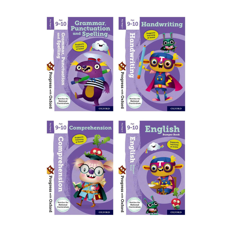 Progress with Oxford Book Set: English: Age 9-10 oup_shop 