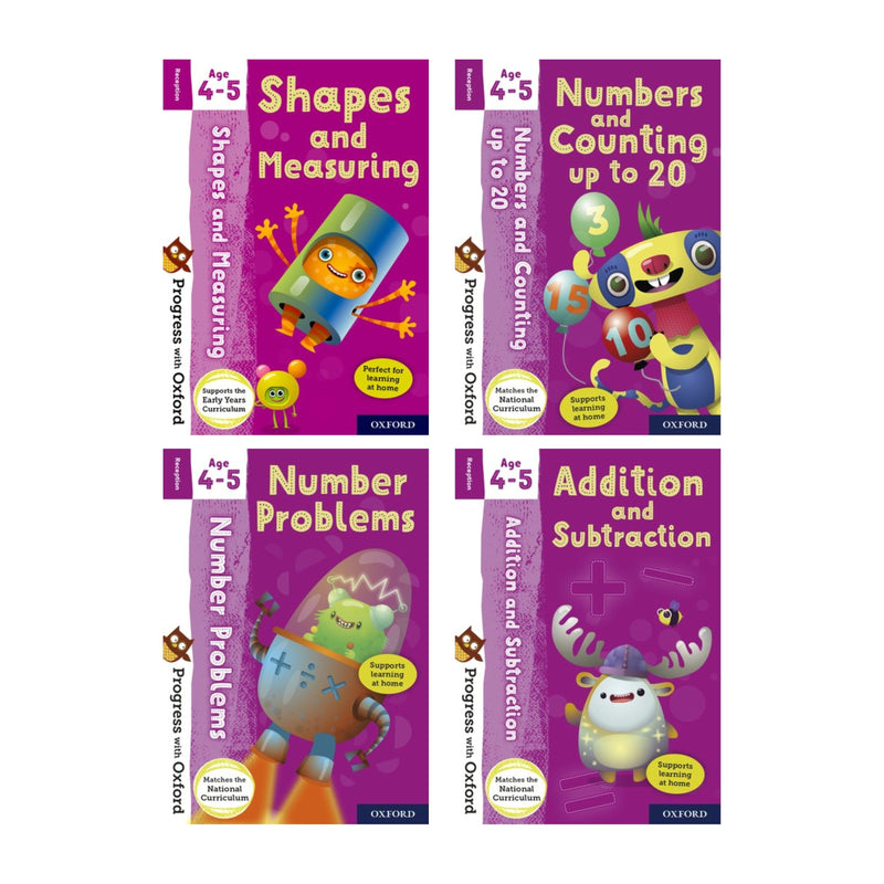 Progress with Oxford Book Set: Maths: Age 4-5 oup_shop 