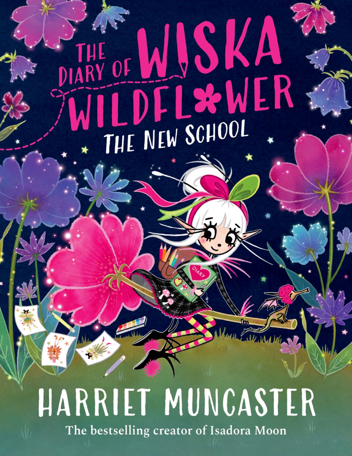 The Diary of Wiska Wildflower: The New School (From the creator of Isadora Moon, Harriet Muncaster) oup_shop 