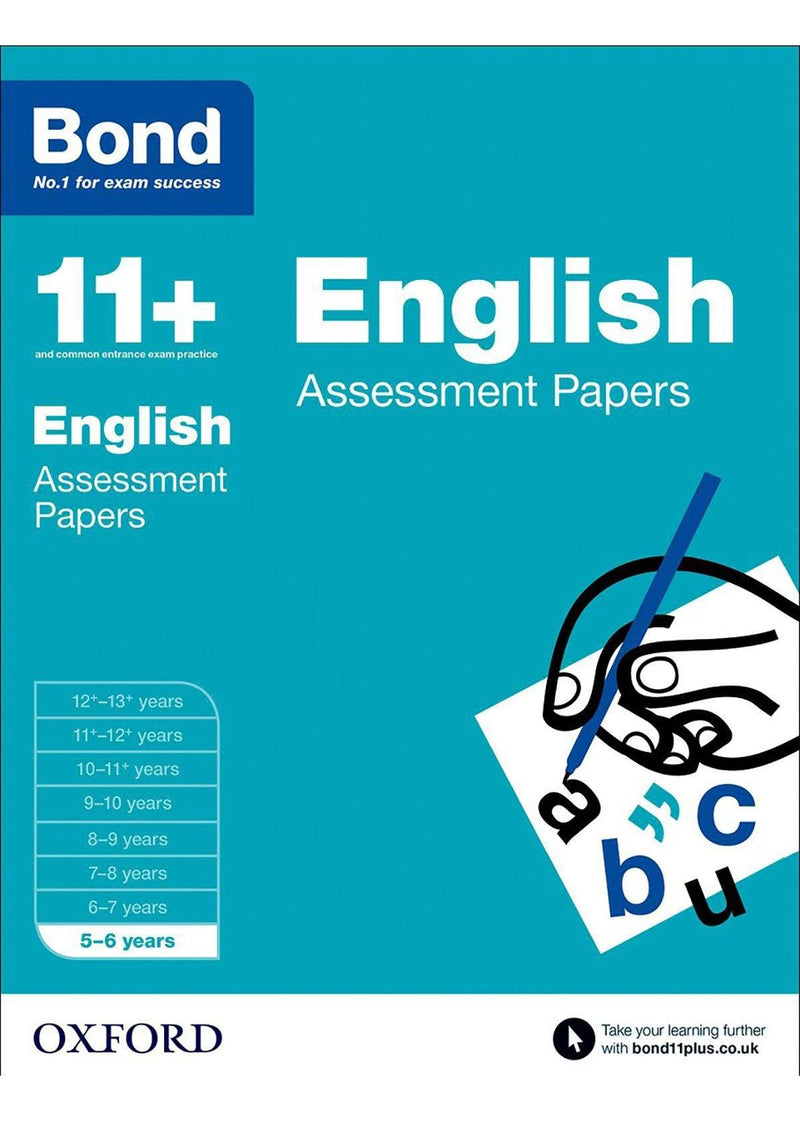 Bond 11+: English: Assessment Papers oup_shop 5-6 years 