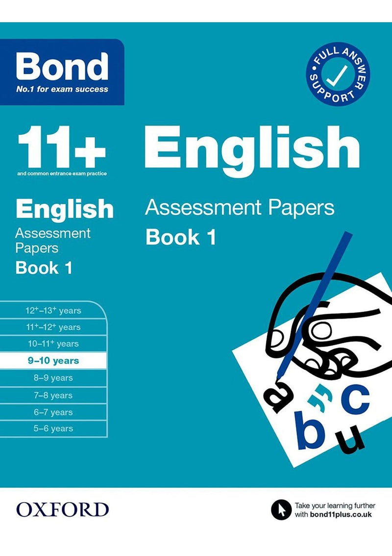 Bond 11+: English: Assessment Papers oup_shop 9-10 years Book 1 
