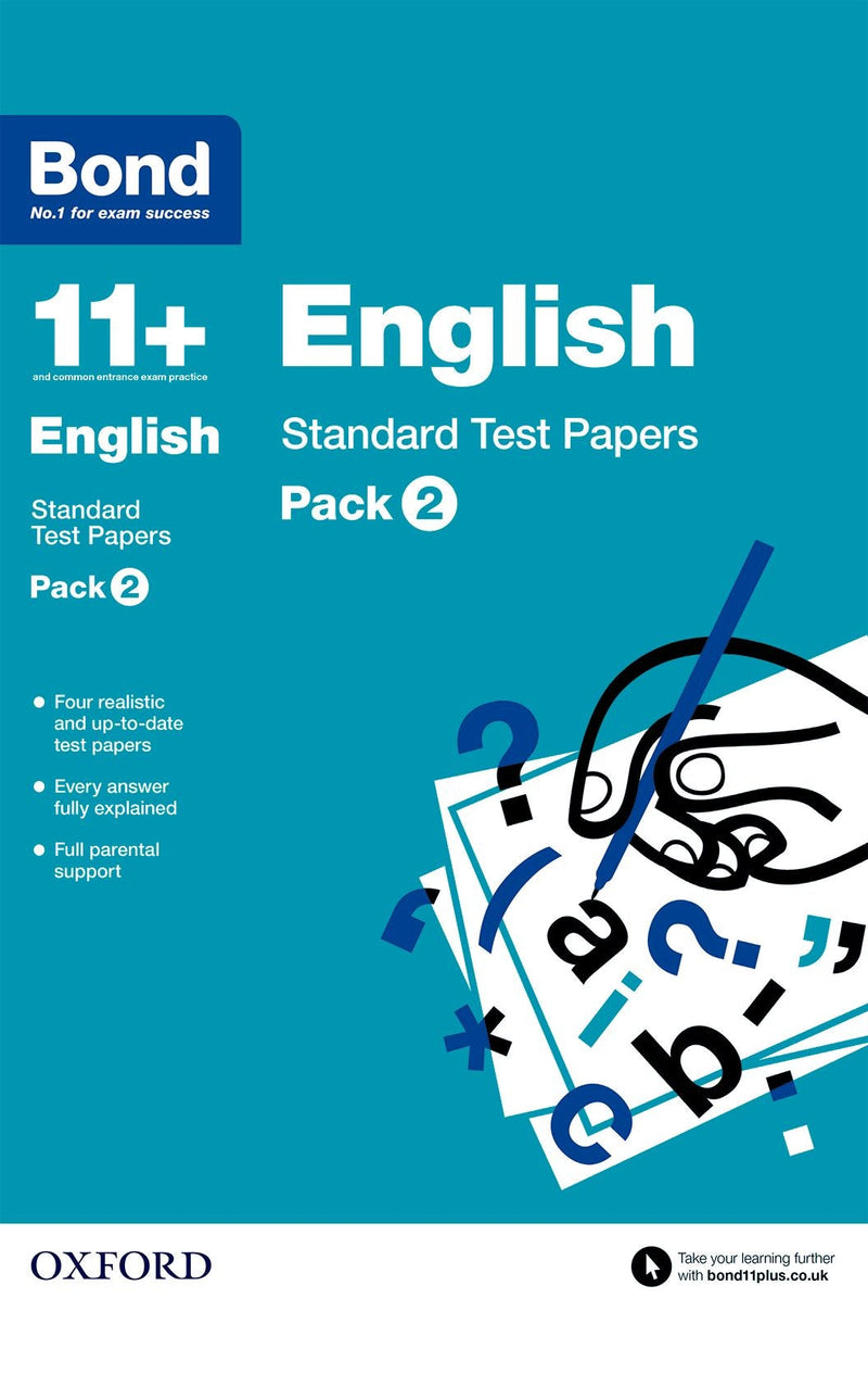 Bond 11+: English: Test Papers oup_shop Standard Pack 2 