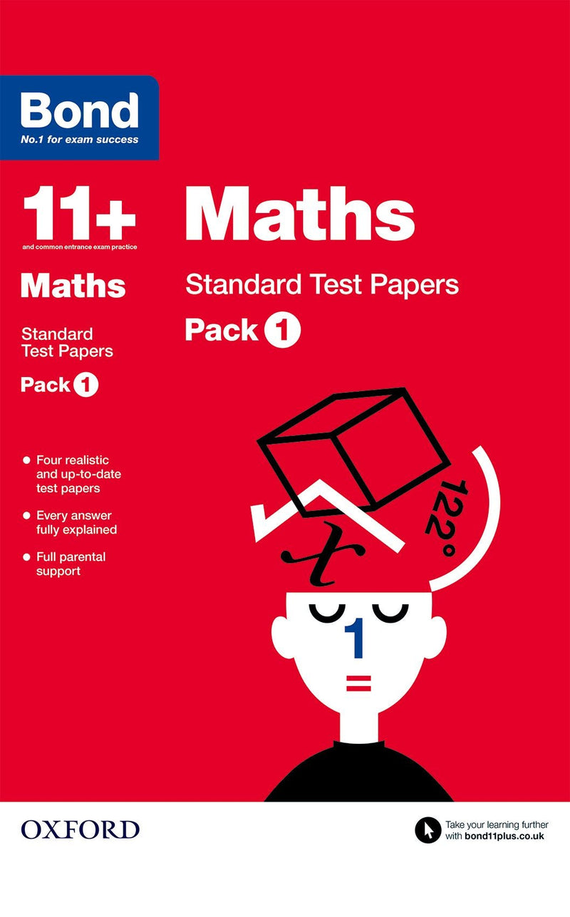 Bond 11+: Maths: Test Papers oup_shop Standard Pack 1 