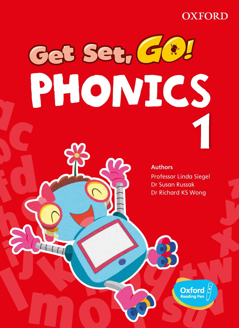 Get Set, Go! Phonics 「牛津語音階梯」 學習套裝（加強版 ) 連牛津點讀筆 幼兒專區 oup_shop 