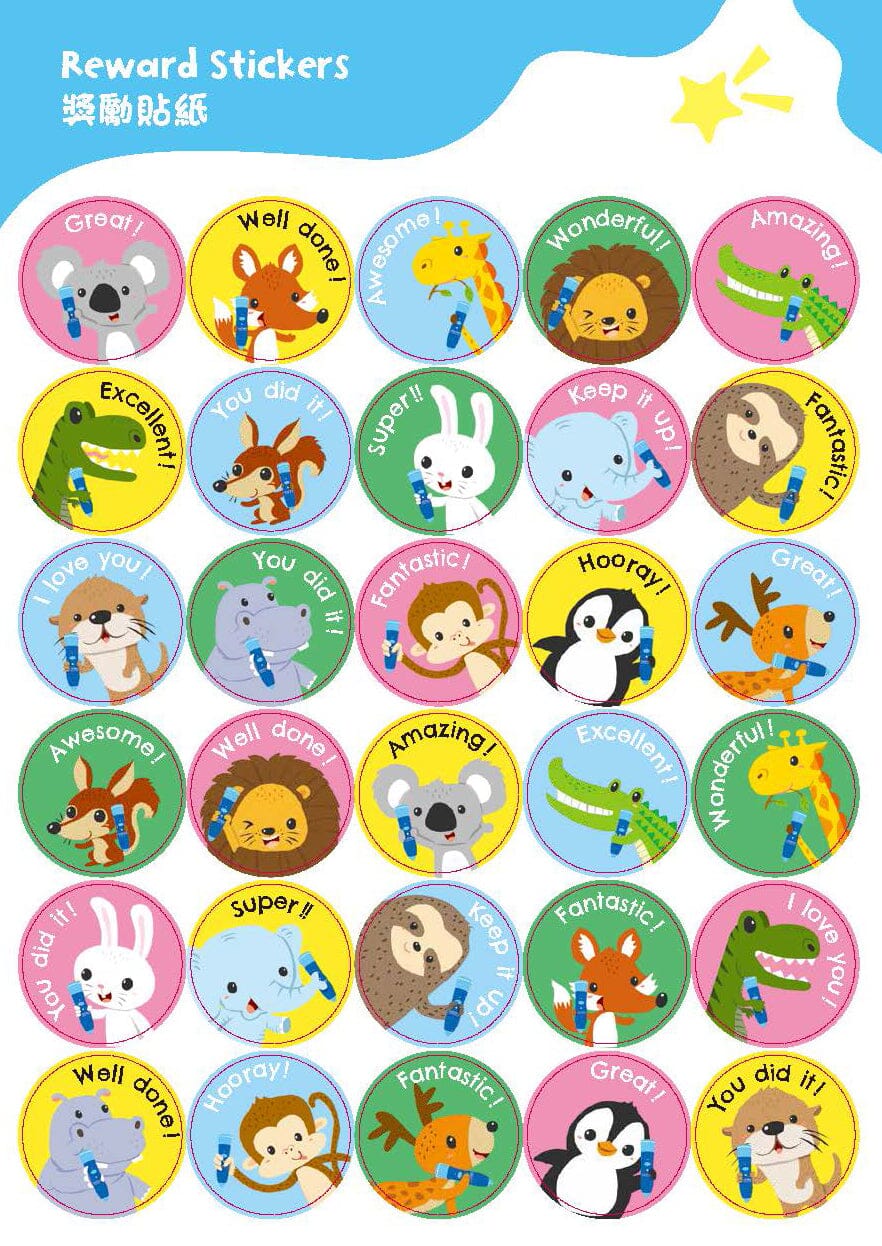 Talking Sticker Color MAGICAL TALKING STICKERS 神奇發聲貼紙 | 牛津點讀系列