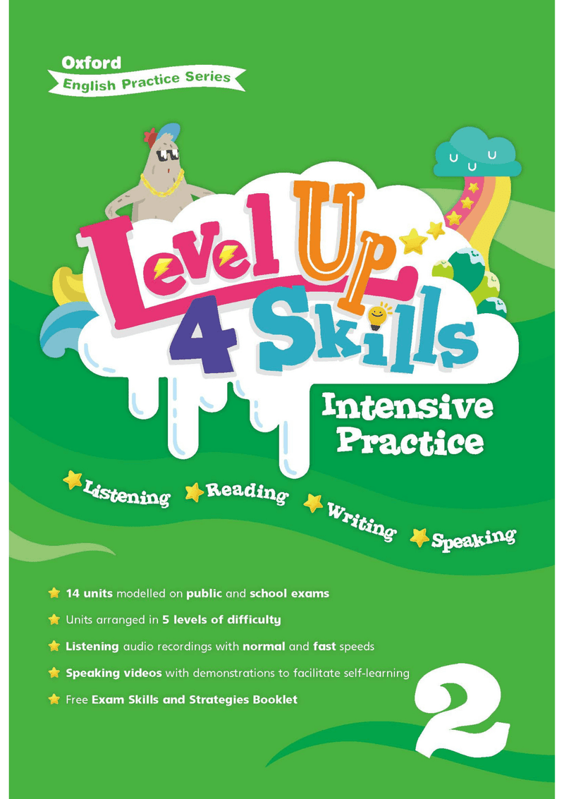 Oxford English Practice Series - Level Up 4 Skills Intensive Practice 小學補充練習 oup_shop 小二 
