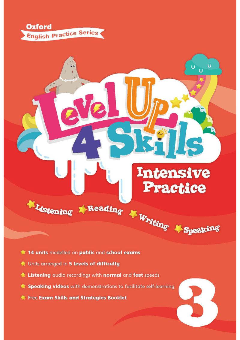 Oxford English Practice Series - Level Up 4 Skills Intensive Practice 小學補充練習 oup_shop 小三 