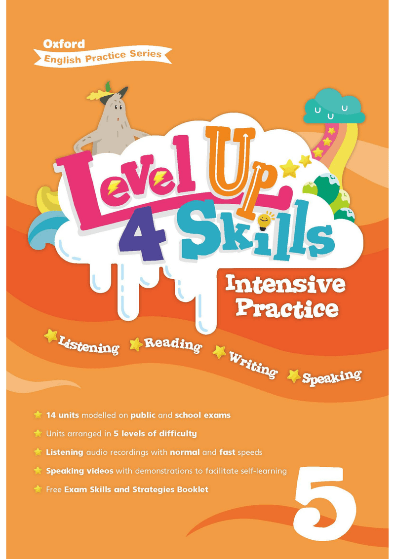 Oxford English Practice Series - Level Up 4 Skills Intensive Practice 小學補充練習 oup_shop 小五 