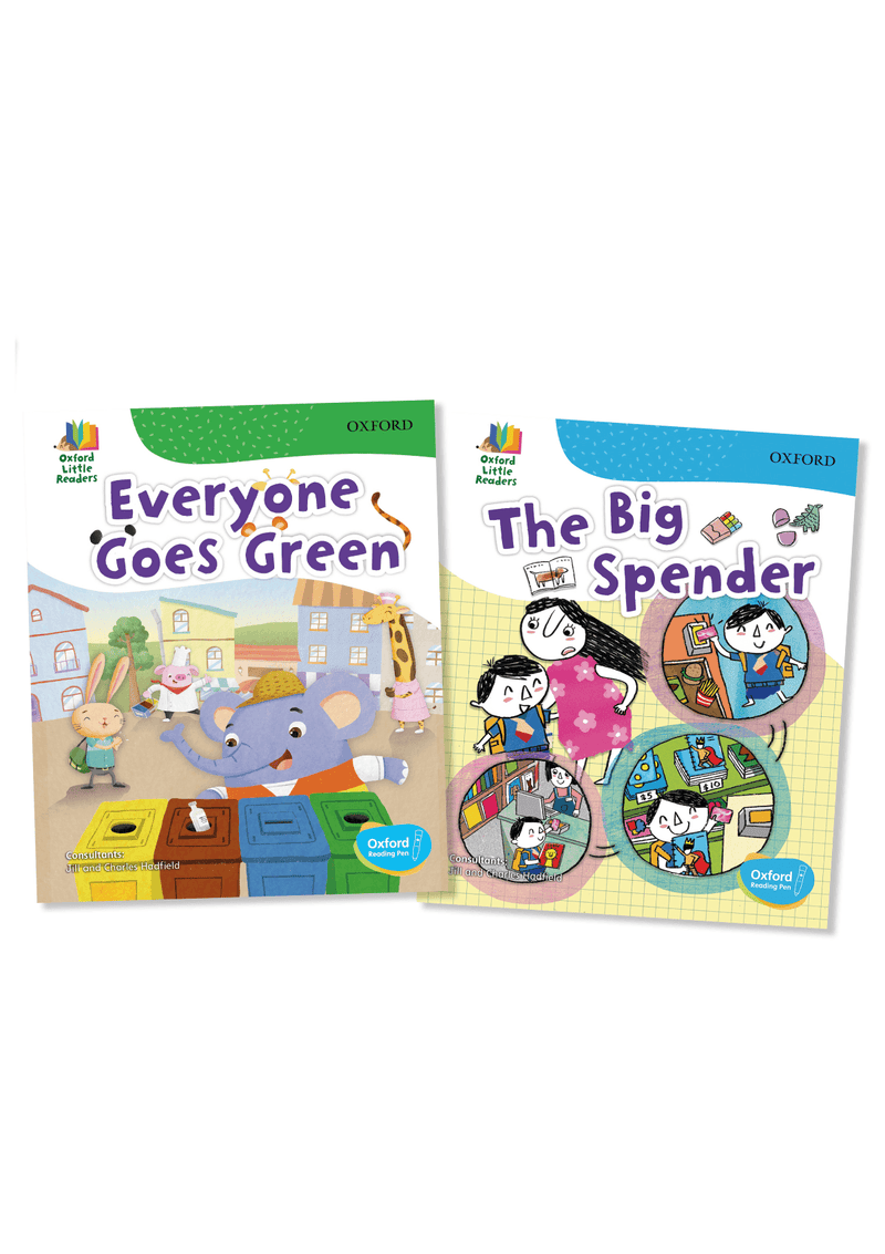Oxford Little Readers (Aged 2-6) | 牛津英語故事系列 ( 牛津點讀筆版 Compatible with Reading Pen) 幼兒專區 oup_shop 