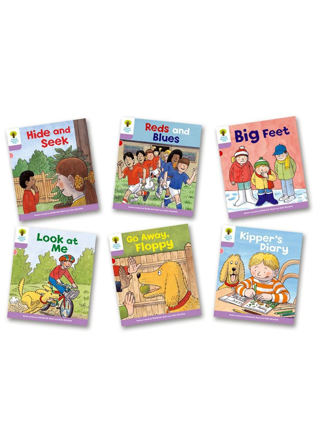 Oxford Reading Tree - Biff, Chip and Kipper Stories Level 1+ (Mixed Pack of  6)