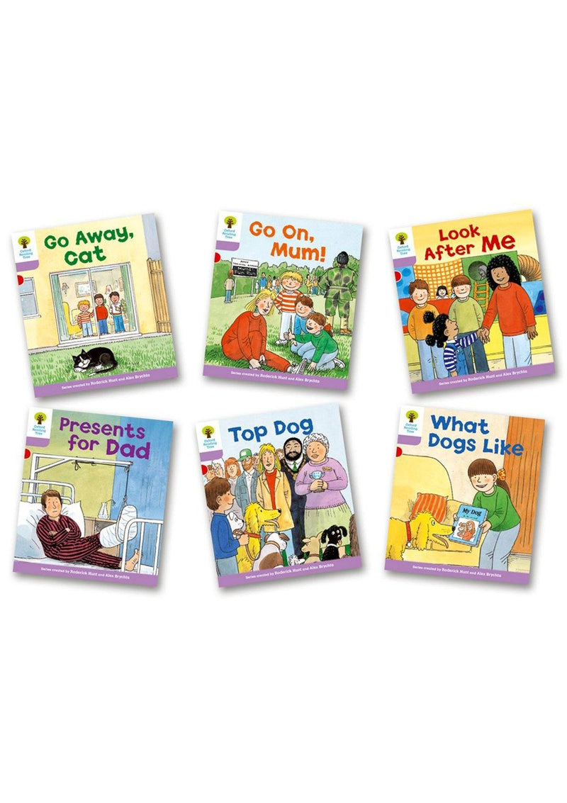 Oxford Reading Tree - Biff, Chip and Kipper Stories Level 1+ (Mixed Pack of 6) Oxford Reading Tree oup_shop Level 1+ More First Sentences A 