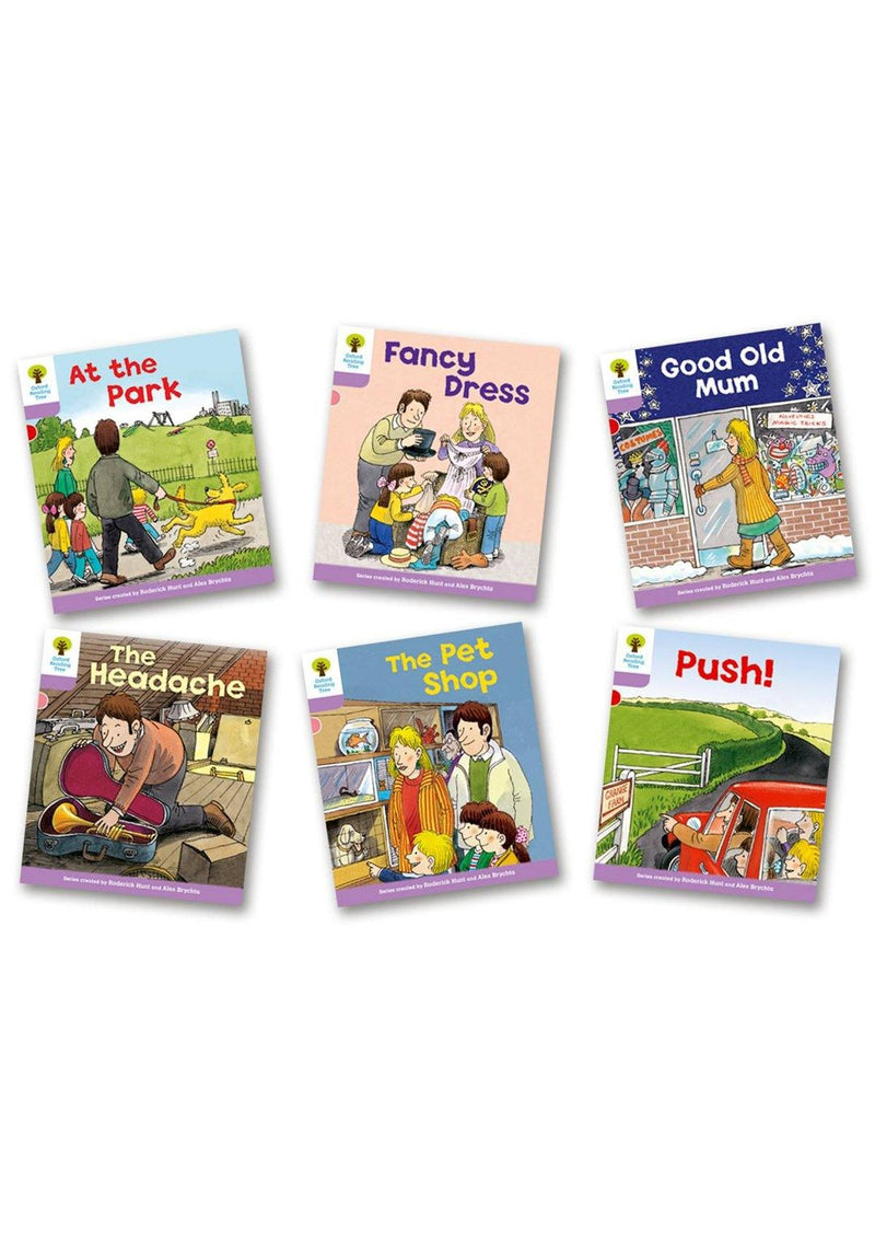 Oxford Reading Tree - Biff, Chip and Kipper Stories Level 1+ (Mixed Pack of 6) Oxford Reading Tree oup_shop Level 1+ Patterned Stories 