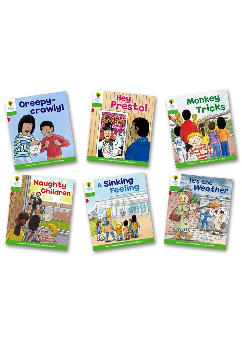 Oxford Reading Tree - Biff, Chip and Kipper Stories Level 2 (Mixed Pack of 6) Oxford Reading Tree oup_shop Level 2 Patterned Stories B 