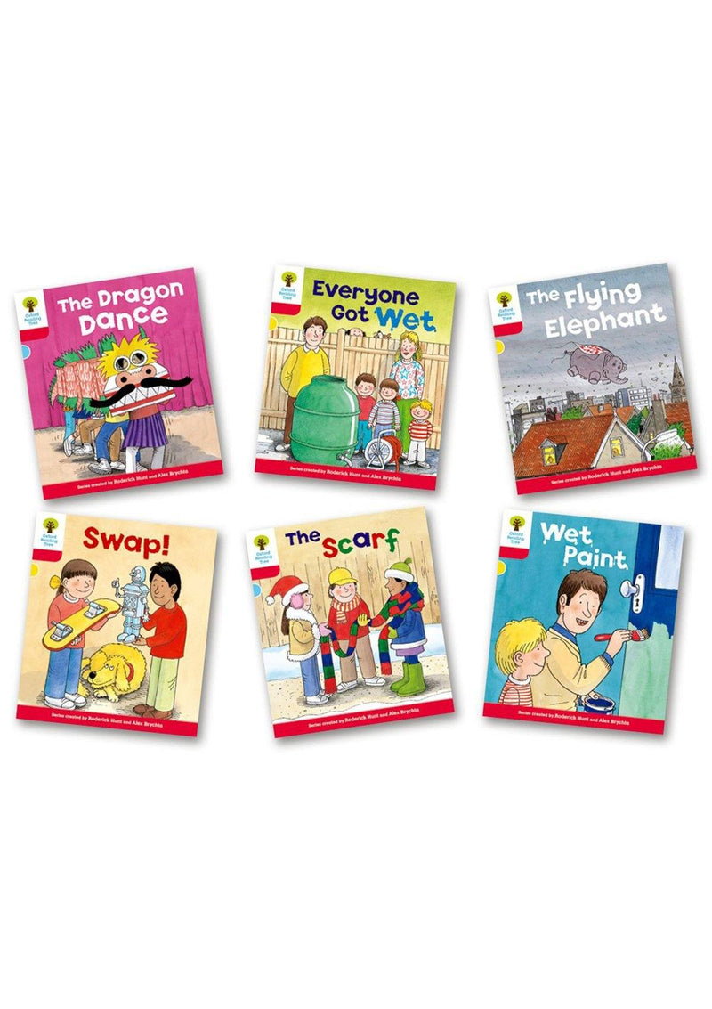 Oxford Reading Tree - Biff, Chip and Kipper Stories Level 4 (Mixed Pack of 6) Oxford Reading Tree oup_shop Level 4 More Stories B 