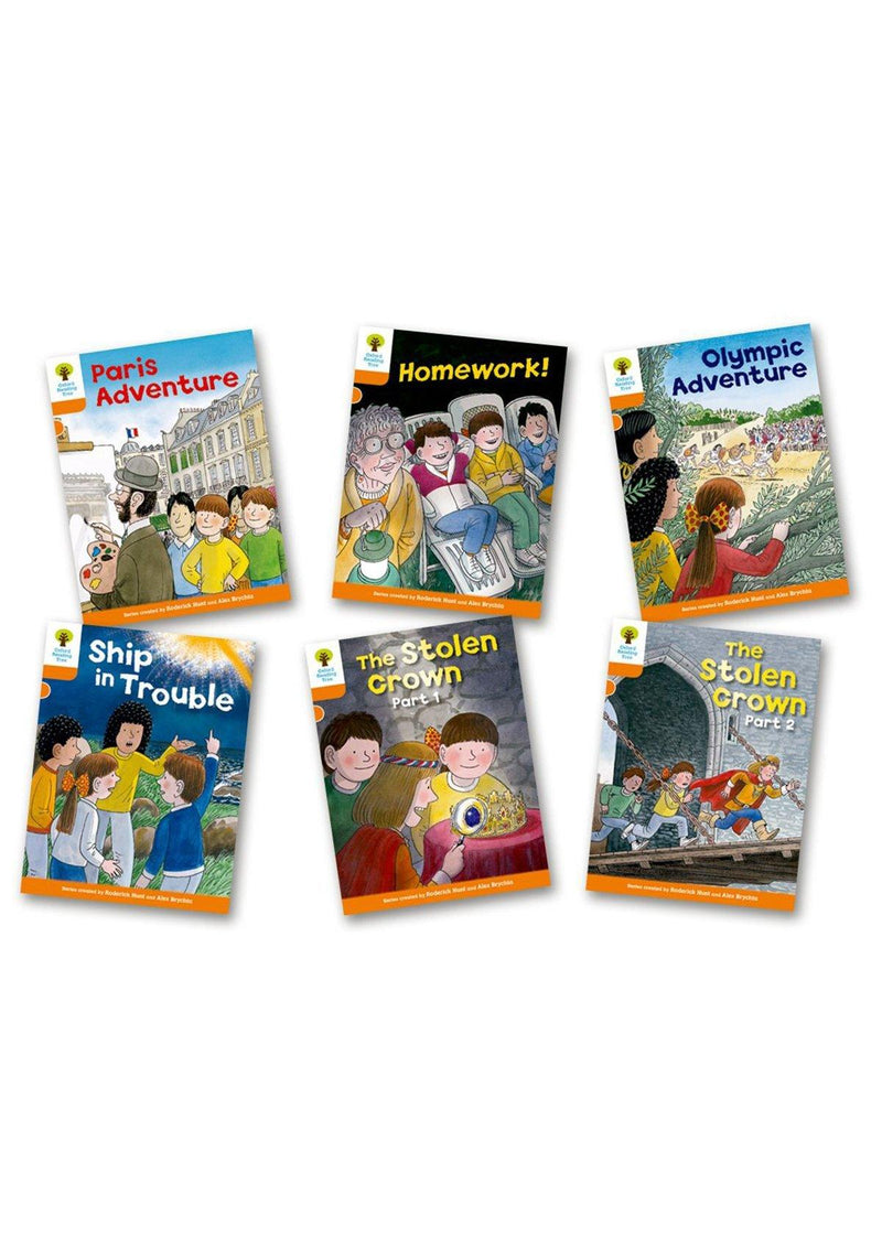 Oxford Reading Tree - Biff, Chip and Kipper Stories Level 6 (Mixed Pack of 6) Oxford Reading Tree oup_shop Level 6 More Stories B 