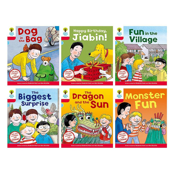Oxford Reading Tree - Decode and Develop Stories: Biff, Chip and Kipper  visit China Level 4 (Mixed Pack of 6)