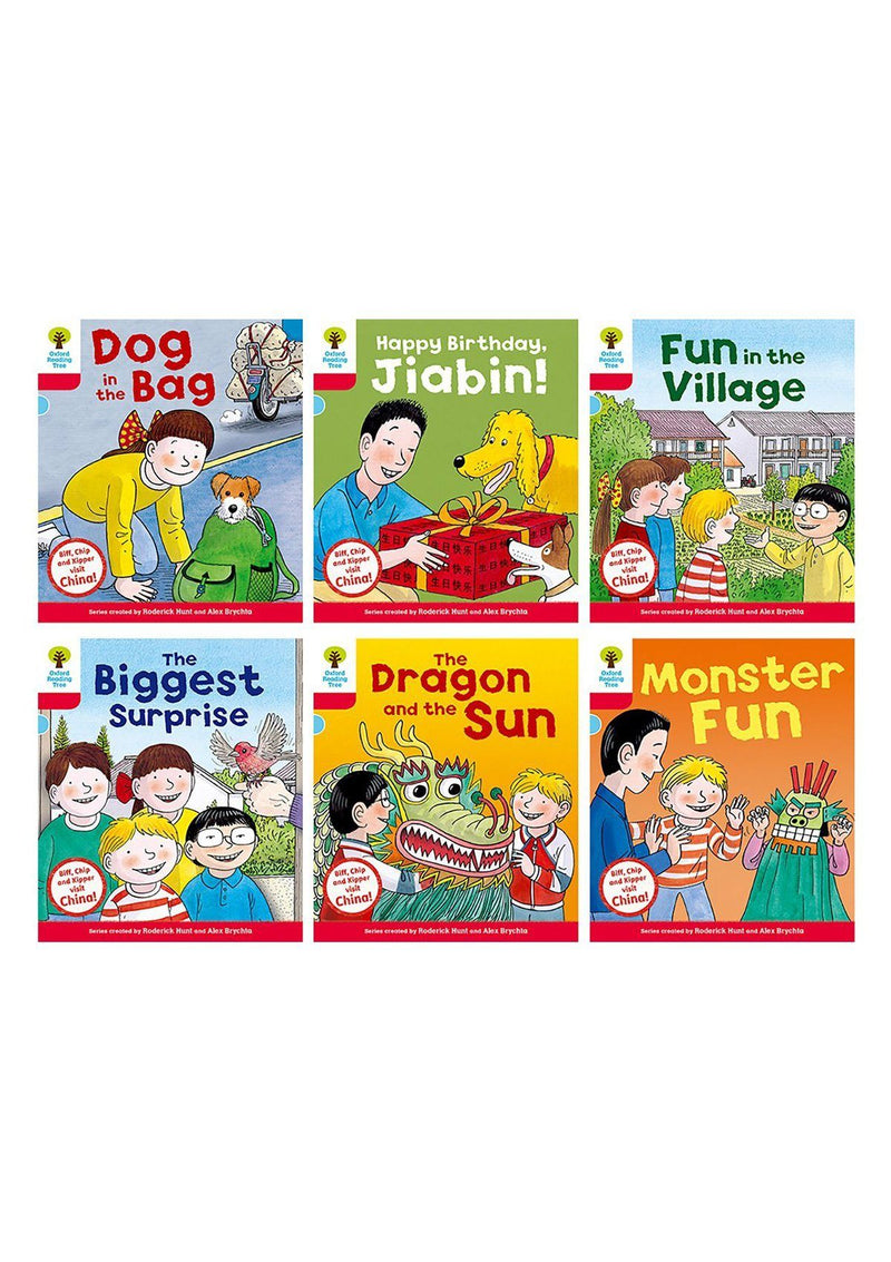 Oxford Reading Tree - Decode and Develop Stories: Biff, Chip and Kipper visit China Level 4 (Mixed Pack of 6) Oxford Reading Tree oup_shop 