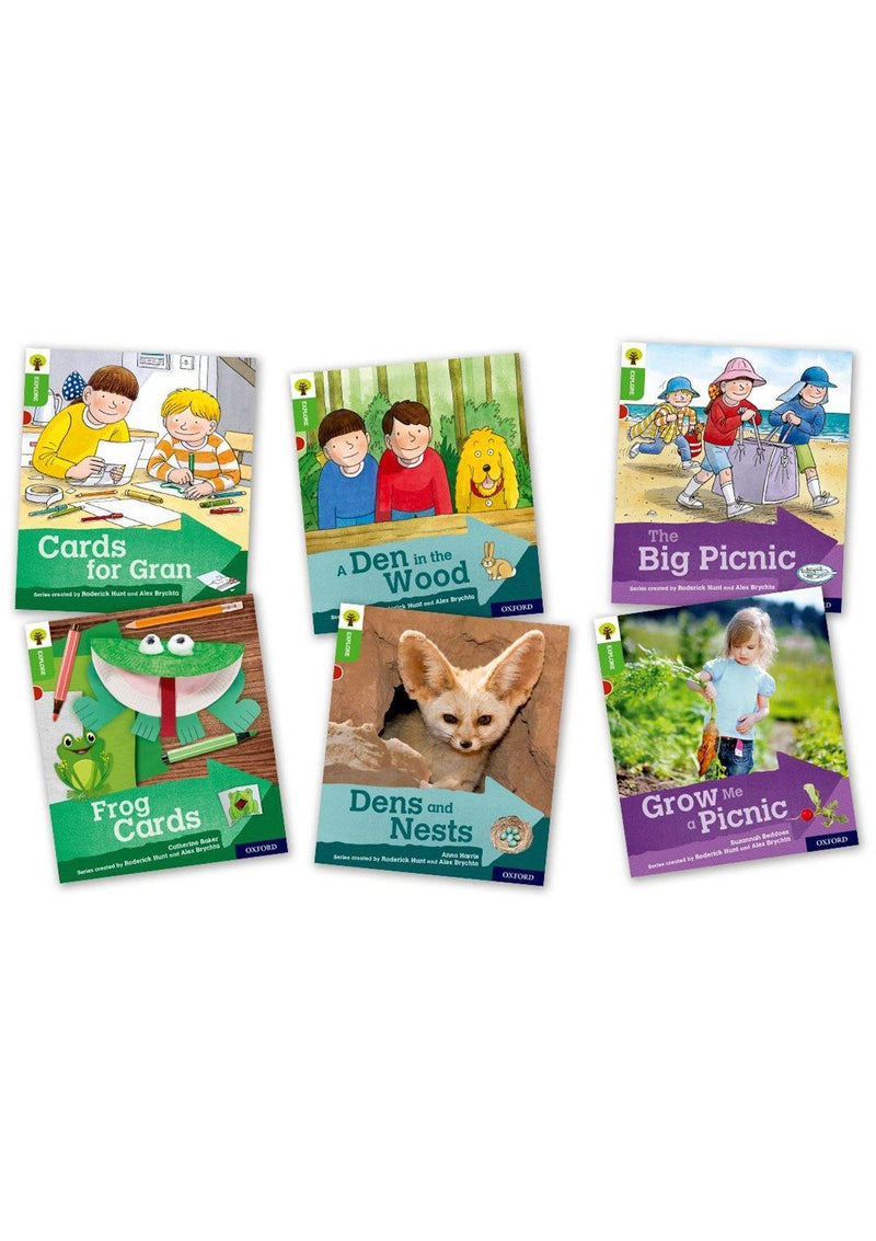Oxford Reading Tree - Explore with Biff, Chip and Kipper Level 2 (Mixed Pack of 6) Oxford Reading Tree oup_shop 