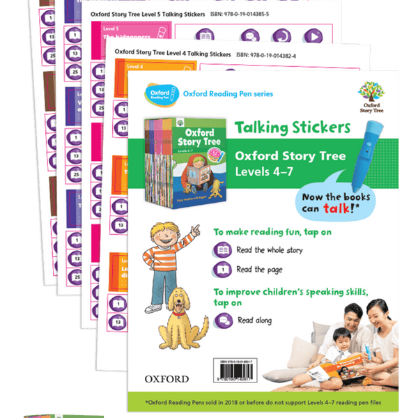 牛津英語故事系列】Oxford Story Tree Talking Stickers (Value Pack 2