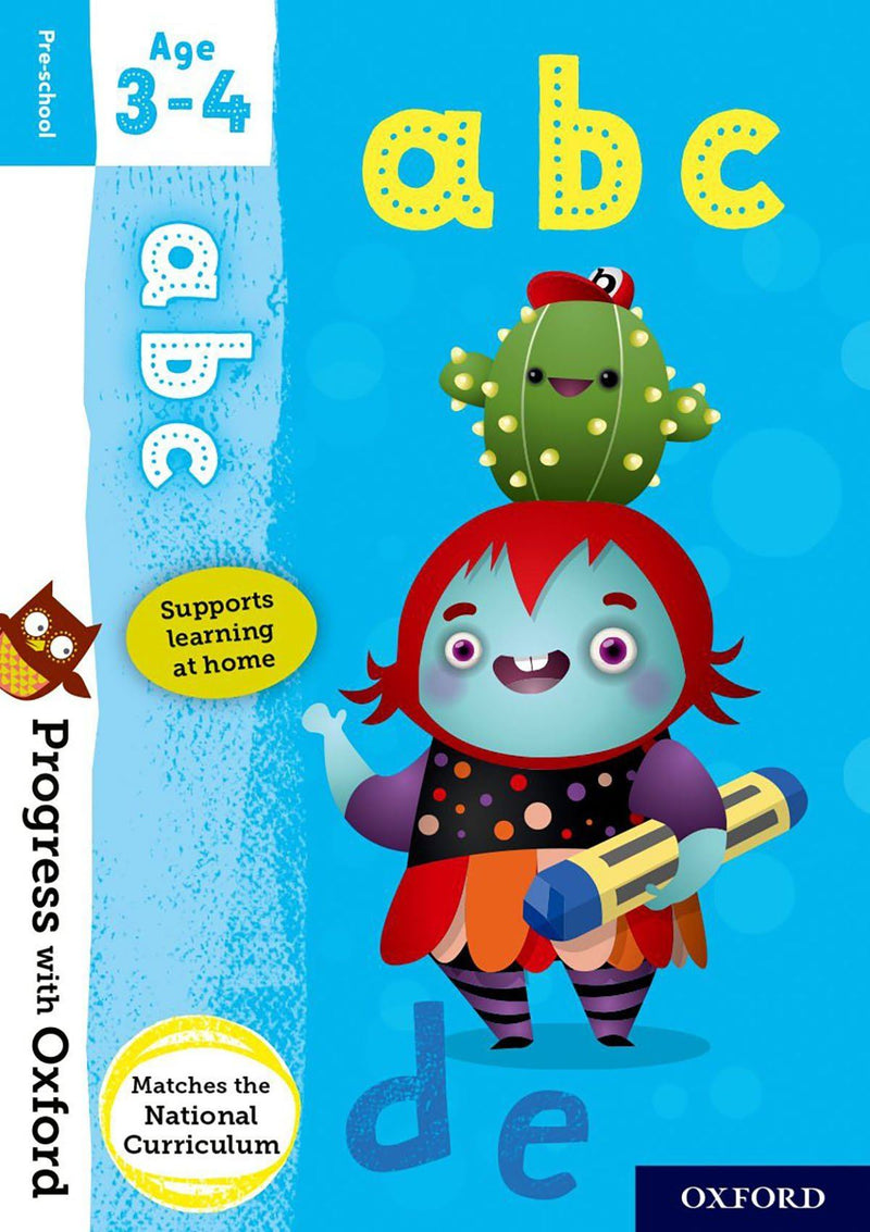 Progress with Oxford Age 3-4 小學補充練習 oup_shop abc 