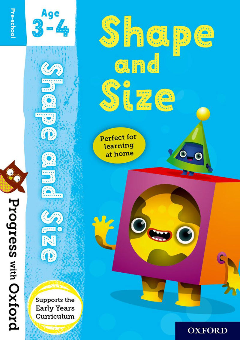 Progress with Oxford Age 3-4 小學補充練習 oup_shop Shape and Size 