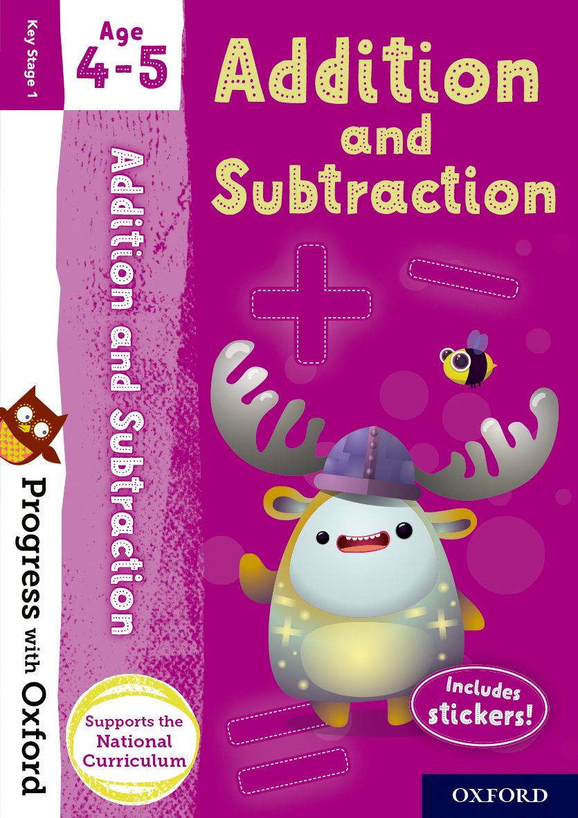 Progress with Oxford Age 4-5 小學補充練習 oup_shop Addition and Subtraction 