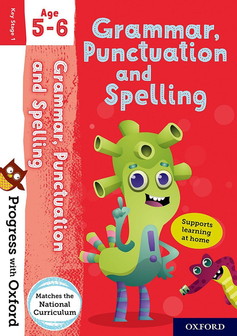 Progress with Oxford Age 5-6 小學補充練習 oup_shop Grammar, Punctuation and Spelling 