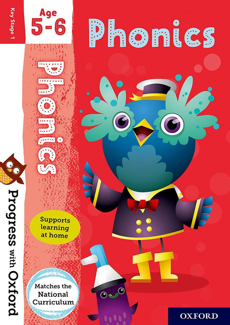 Progress with Oxford Age 5-6 小學補充練習 oup_shop Phonics 