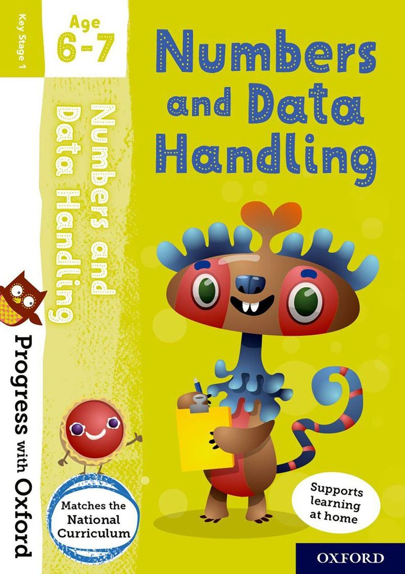 Progress with Oxford Age 6-7 小學補充練習 oup_shop Numbers and Data Handling 