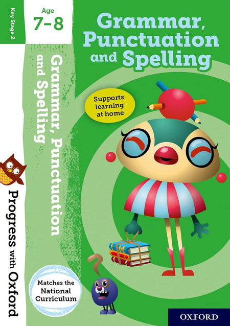 Progress with Oxford Age 7-8 小學補充練習 oup_shop Grammar, Punctuation and Spelling 