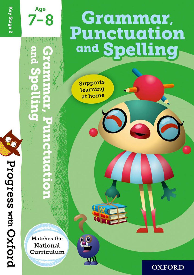 Progress with Oxford Age 7-8 小學補充練習 oup_shop Grammar, Punctuation and Spelling 