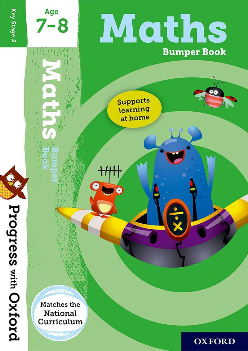 Progress with Oxford Age 7-8 小學補充練習 oup_shop Maths 