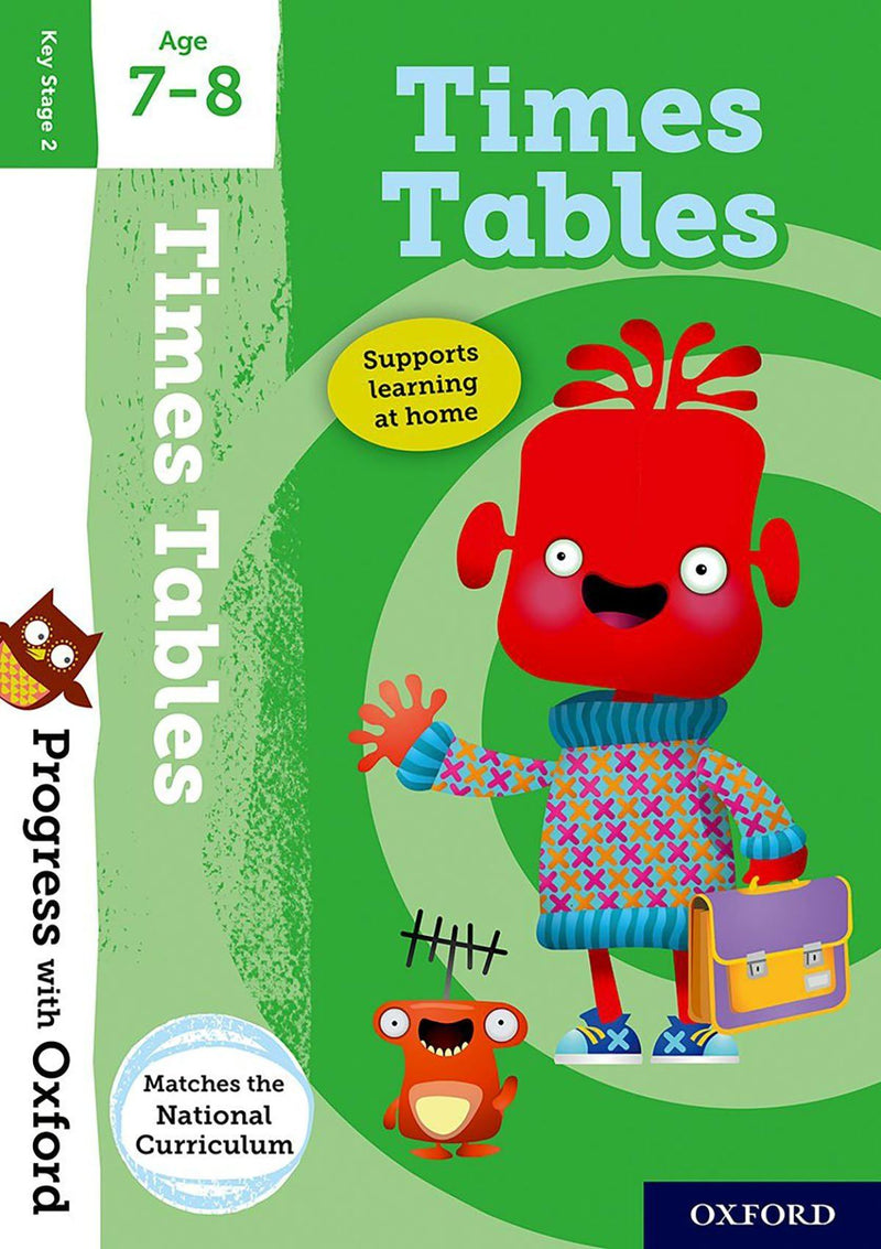 Progress with Oxford Age 7-8 小學補充練習 oup_shop Times Tables 