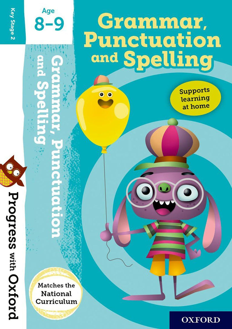 Progress with Oxford Age 8-9 小學補充練習 oup_shop Grammar, Punctuation and Spelling 