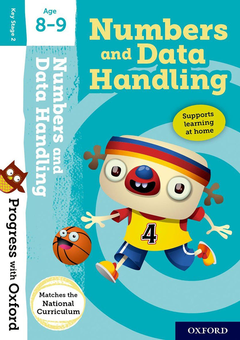 Progress with Oxford Age 8-9 小學補充練習 oup_shop Numbers and Data Handling 