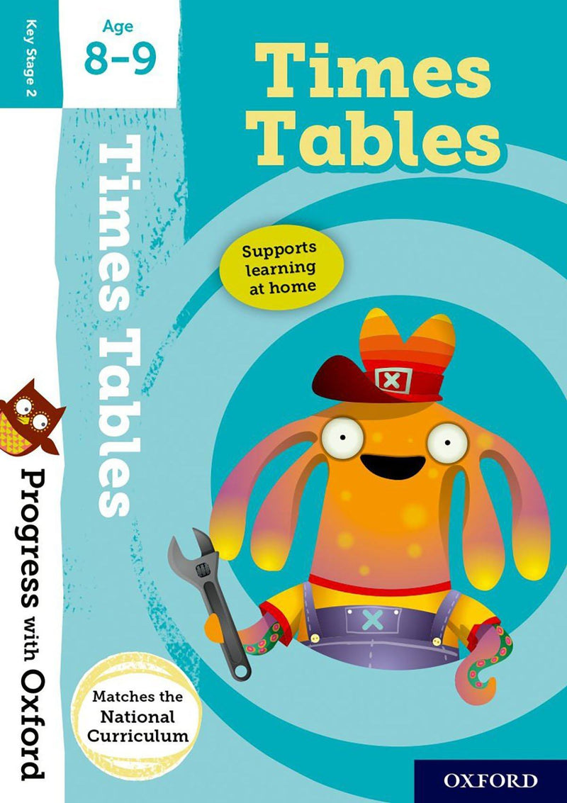 Progress with Oxford Age 8-9 小學補充練習 oup_shop Times Tables 