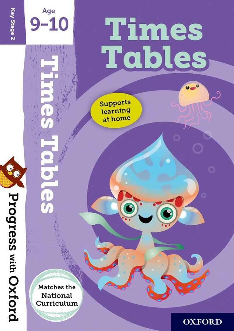 Progress with Oxford Age 9-10 小學補充練習 oup_shop Times Tables 